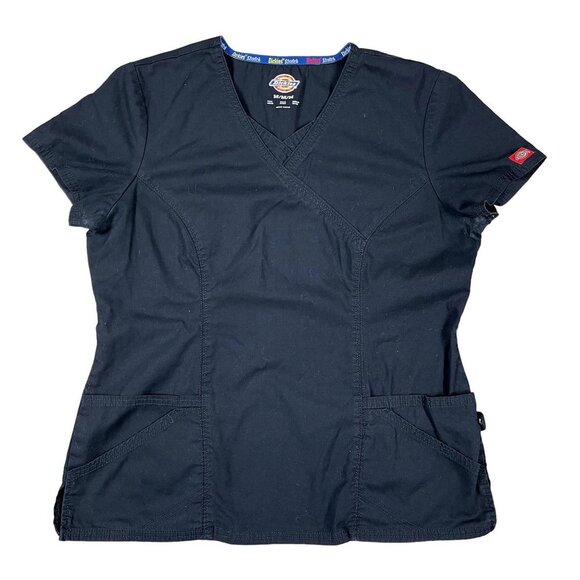 Dickies Black Nurse Scrubs Size Medium - Picture 1 of 3